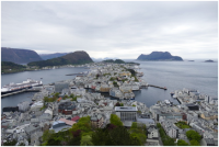 Alesund and our cruise liner.png