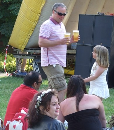 People Chilling @ The Hawth Music Fest 2012